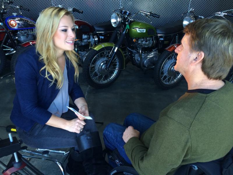 Cristy Lee interviews MotoAmerica President Wayne Rainey for the MotoAmerica season preview show that will air on CBS Sports Network.