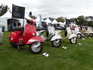 Show off your restored ride at events like Quail Motorcycle Gathering in Carmel, Calif. and win over potential customers who gather around 
