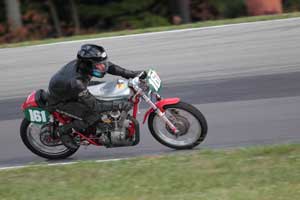 Sponsoring a vintage racer is another way for dealers to get the word out to the right crowd. (Photos courtesy of AMA)
