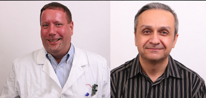  Efrain “Frank” Rodriguez, Senior Engineer (left)                                                 Berdj Mazmanian, Senior Product Manager (right)