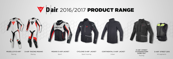 Shipley Objetivo Tanga estrecha Dainese Misano, Cyclone and Continental D-air Protection Systems -  Motorcycle & Powersports News