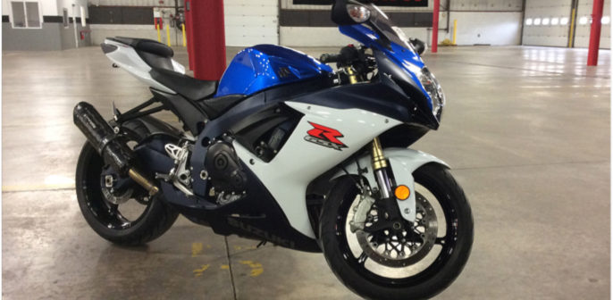 This 2011 GSX-R 750 was the very first bike consigned to the NPA facility in Philadelphia 