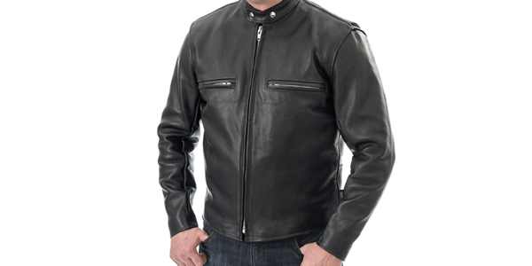 brooks leather motorcycle jacket