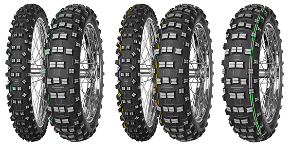 Tall/Wide Profile Black Size 90/100-21 Mitas Terra Force-EF Super Tire 