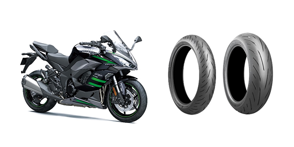 Bridgestone BATTLAX Motorcycle Tires Selected as OE on Kawasaki
