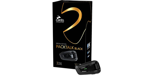 Cardo Packtalk Special Edition Intercom Black