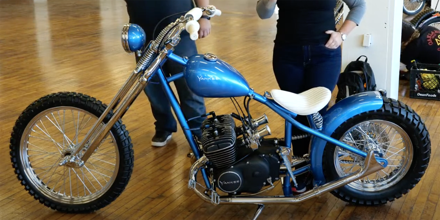 Custom Ossa Yankee Chopper - Motorcycle & Powersports News