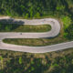 curved road, motorcycles, riding