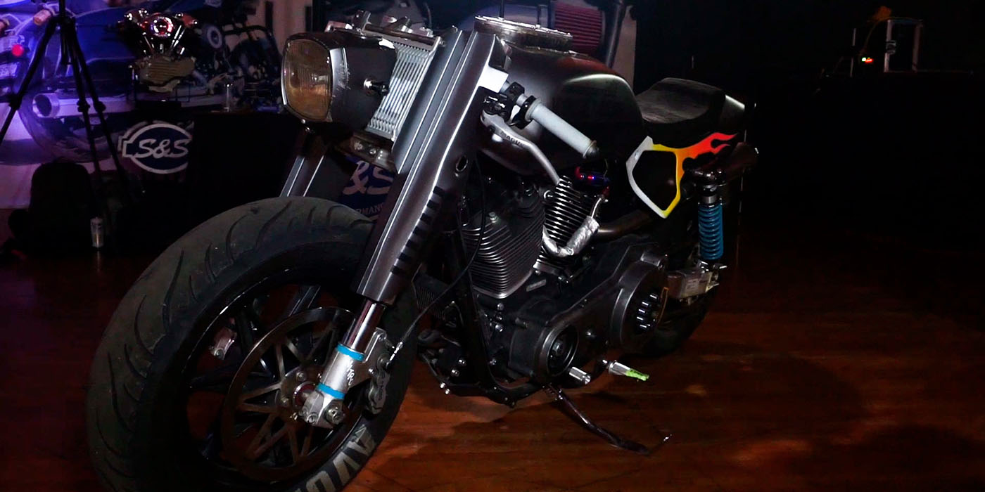 Custom Harley-Davidson Dyna S&S T124 Black Edition