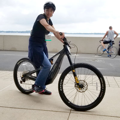 North American NVP Product Expo, Intense Tazer MX, electric bicycle