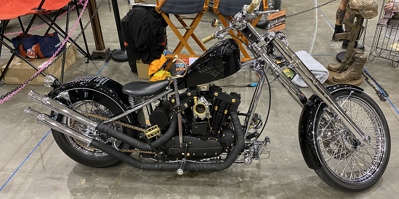 Custom 1968 Harley-Davidson Ironhead Tribute Bike