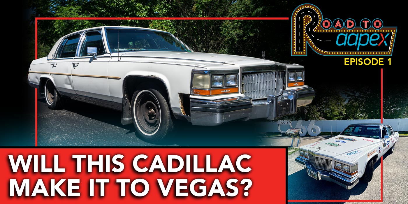 Babcox Media Readies a 1989 Cadillac to Tackle the Road to AAPEX