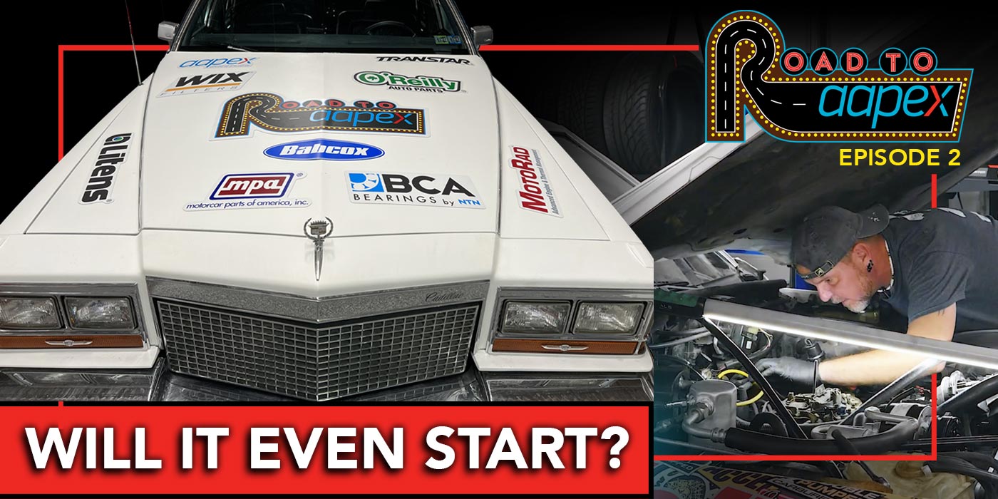 The Road to AAPEX Ep. 2: Will This 33-Year-Old Cadillac Start?