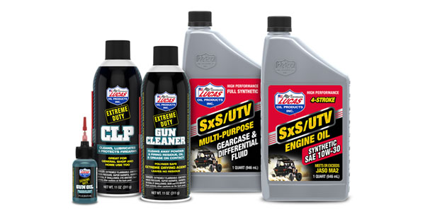 Lucas Oil, oil, hunting season products