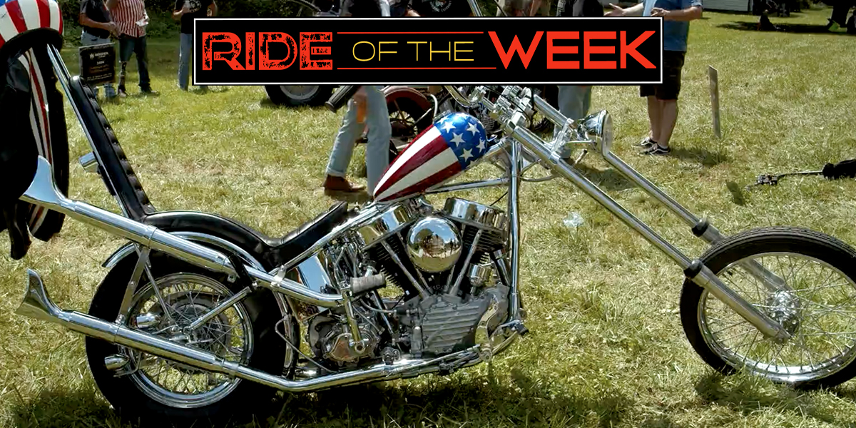 Easy Rider 'Captain America' Replica 1951 Harley-Davidson Panhead