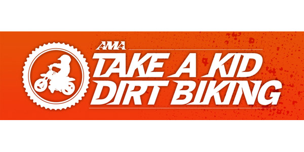 Take a Kid Dirt Biking Day logo