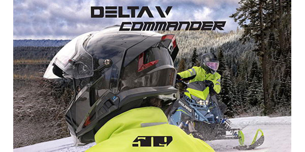 Delta Commander V Snowmobile helmet