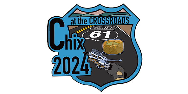 Chix at the Crossroads 2024 logo