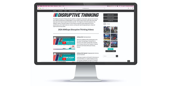 Disruptive Thinking Education Session videos