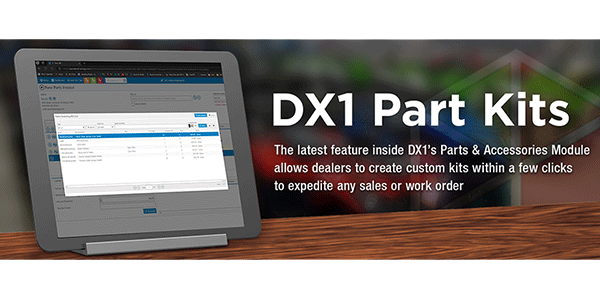 DX1 Part Kits homepage
