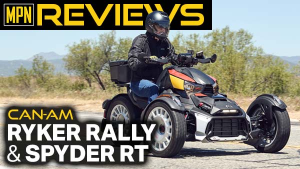 MPN Reviews: 2024 Can-Am Ryker Rally and Spyder RT